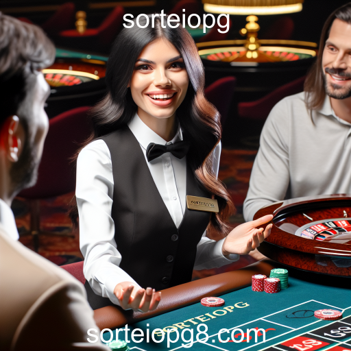 Experiência Imersiva no Cassino Ao Vivo do SorteioPG